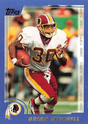 2000 Topps #24 Brian Mitchell Washington Redskins