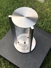 Grablaterne Grablampe Edelstahl Neu Gro&szlig; Modern Grableuchte Hochwertig