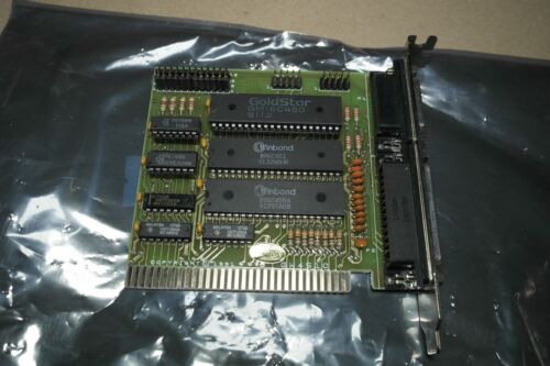 ISA XT port card 8 bit serial paralell game WINBOND 451 456 450 GW451C - Picture 1 of 3