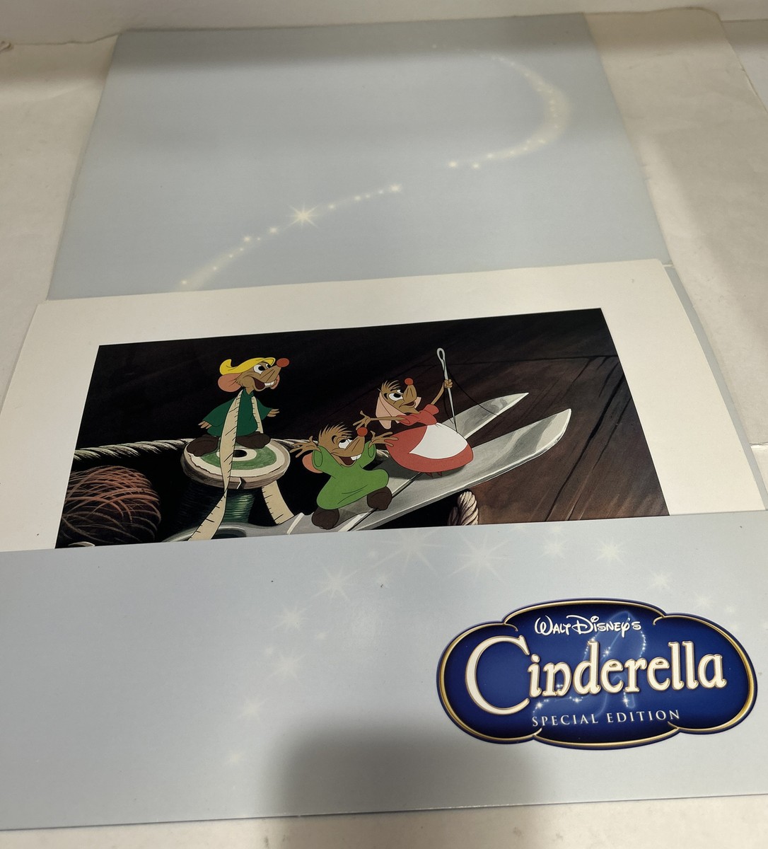VINTAGE RARE Disney Lithographs Six Total Cinderella VINTAGE RARE Disney Lithographs Six Total Cinderella