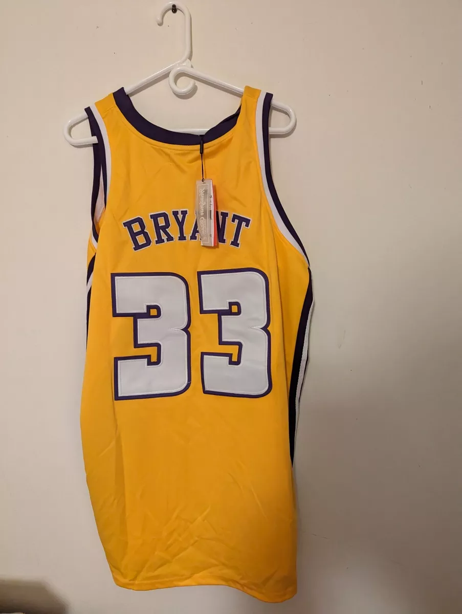 NWT 5XL HEADGEAR CLASSICS KOBE BRYANT ALTERNATE HIGH SCHOOL BASKETBALL JERSEY