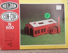 Con-Cor / Heljan Twin Engine Shed Building Kit 650 N-scale