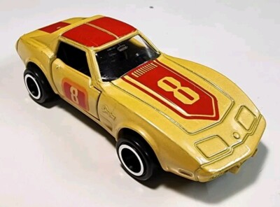 Tomica Pocket Cars F21 Light Yellow Chevy Corvette Stingray 1/64