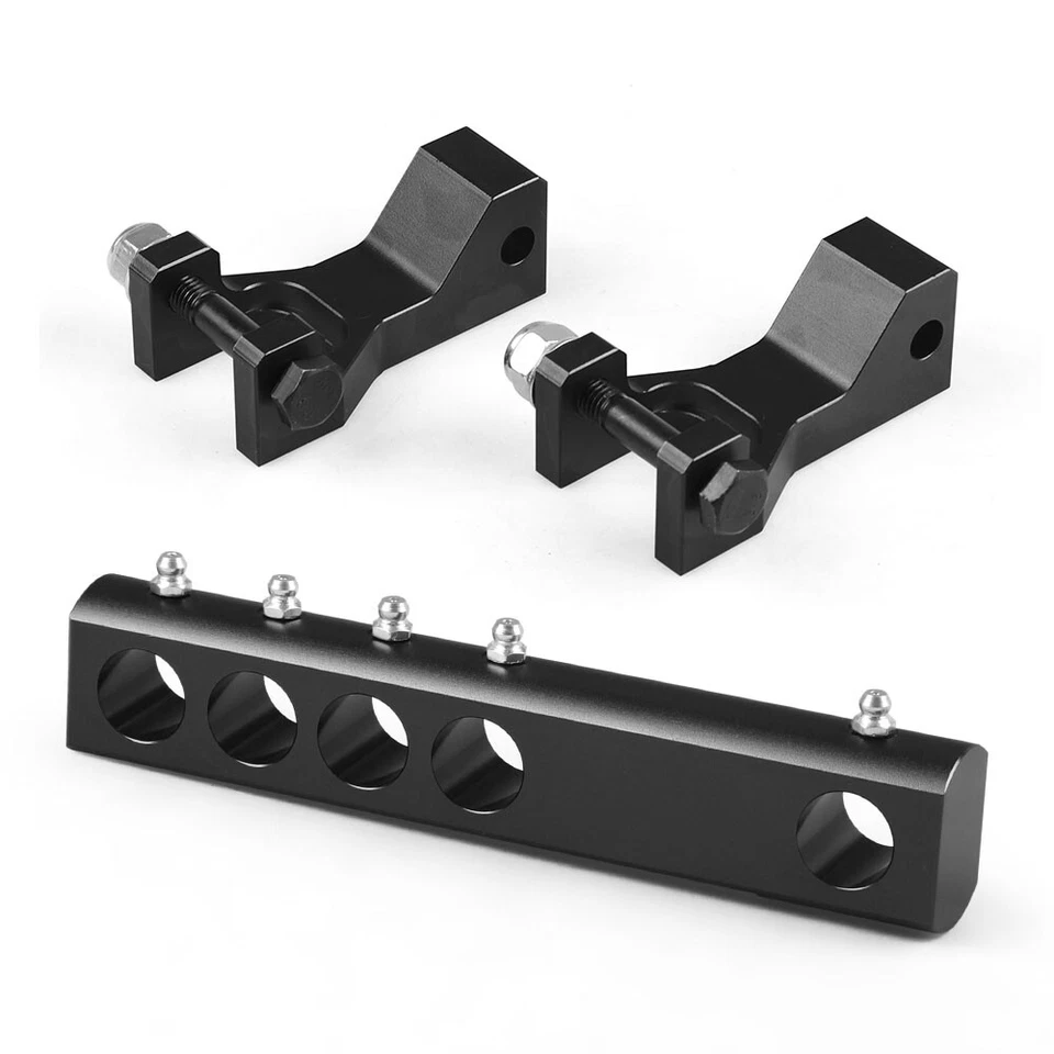 Kit de descenso negro para Yamaha Banshee 350 YFZ350 87-08/Warrior 350 YFM350X 87-04 Foto 4 de 4