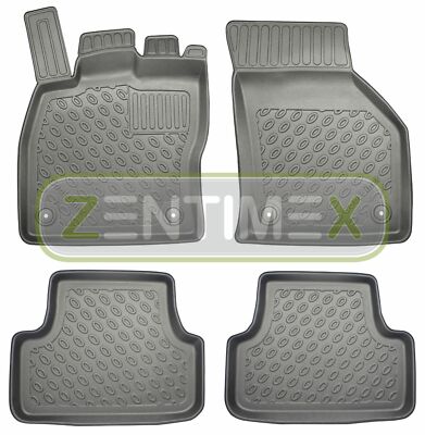 Premium-3D-TPE-Gummifußmatten für VW Volkswagen Golf Alltrack Highline 7 AU OffA