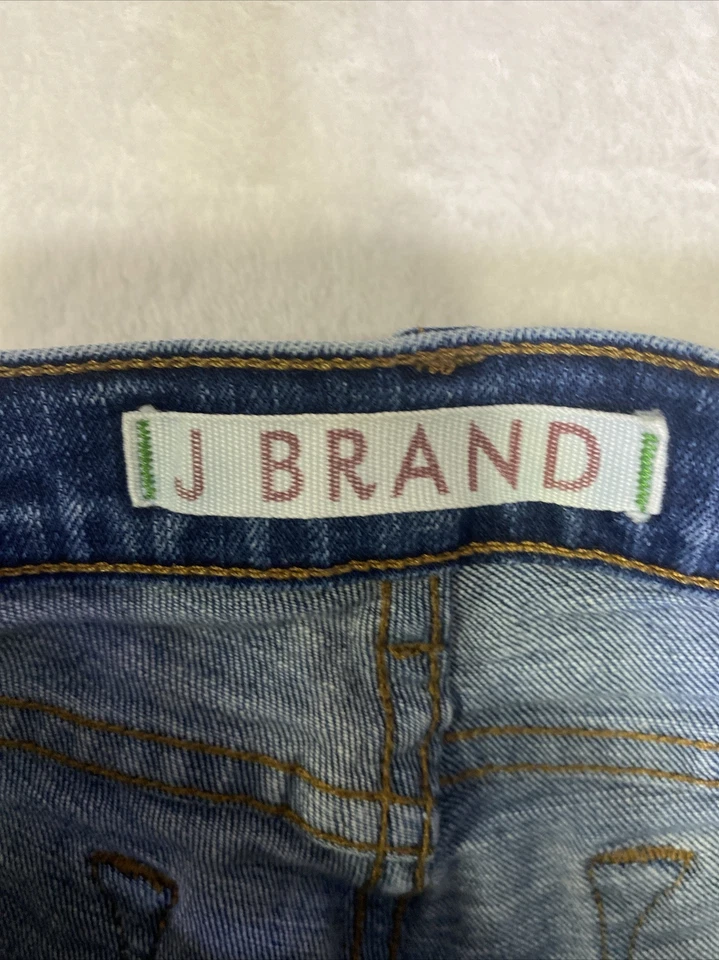 J Brand Aruba Jeans Women’s 25 Blue low rise Slim Bootcut USA style 3805 27x32 - Image 4 of 4
