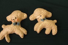 VINTAGE CHALKWARE / PLASTER LAMB - BABY ROOM DECOR