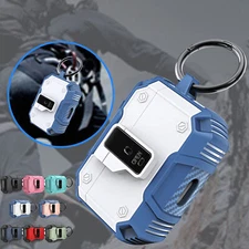 For AirPods 4 /AirPods 3/Pro 3 Case Rugged Shockproof Cover with Keychain/Lock