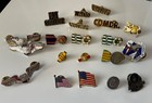 New ListingLot Of 20 Military /Other Lapel Pins See Pictures Details
