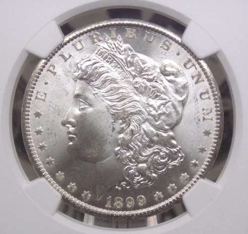 1899 "O" Morgan SILVER Dollar $1 NGC MS66+ #001 **PLUS** Gem BU Unc ECC&C, Inc.