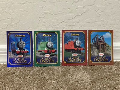 Thomas And Friends The Great Discovery Sealed 4-Card Pack Thomas Percy James
