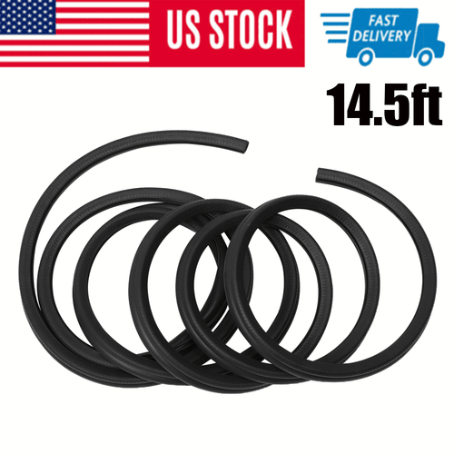 Door Seals Weatherstrip Pair for Ford Bronco F100 F150 F250 F350 1980-1995 1996 - Picture 1 of 16