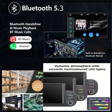 Autoradio Fiat Panda 2013-2020 7" Wireless CarPlay Android Auto Bluetooth - Miniatura 5