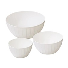 Tescoma Kunststoffschüssel DELÍCIA, Set, 3-tlg., weiß