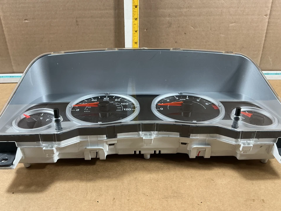2008 Jeep Patriot Speedometer Instrument Cluster Mileage Unknown 05172336AB OEM - Image 3 of 4