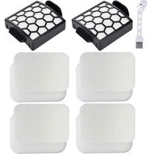 Filters Kit for Shark Navigator ZU60 ZU62 ZU62C NV150 NV151 NV255 Upright Vacuum
