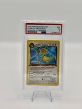 Dunkles Dragoran 1. Edition Pokemon PSA 5 Slab -Missgrade
