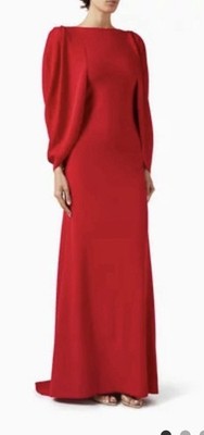Kairi Capelet Gown in Crepe Size Small