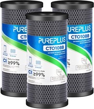 PUREPLUS Coconut Shell Water Filter Cartridge...