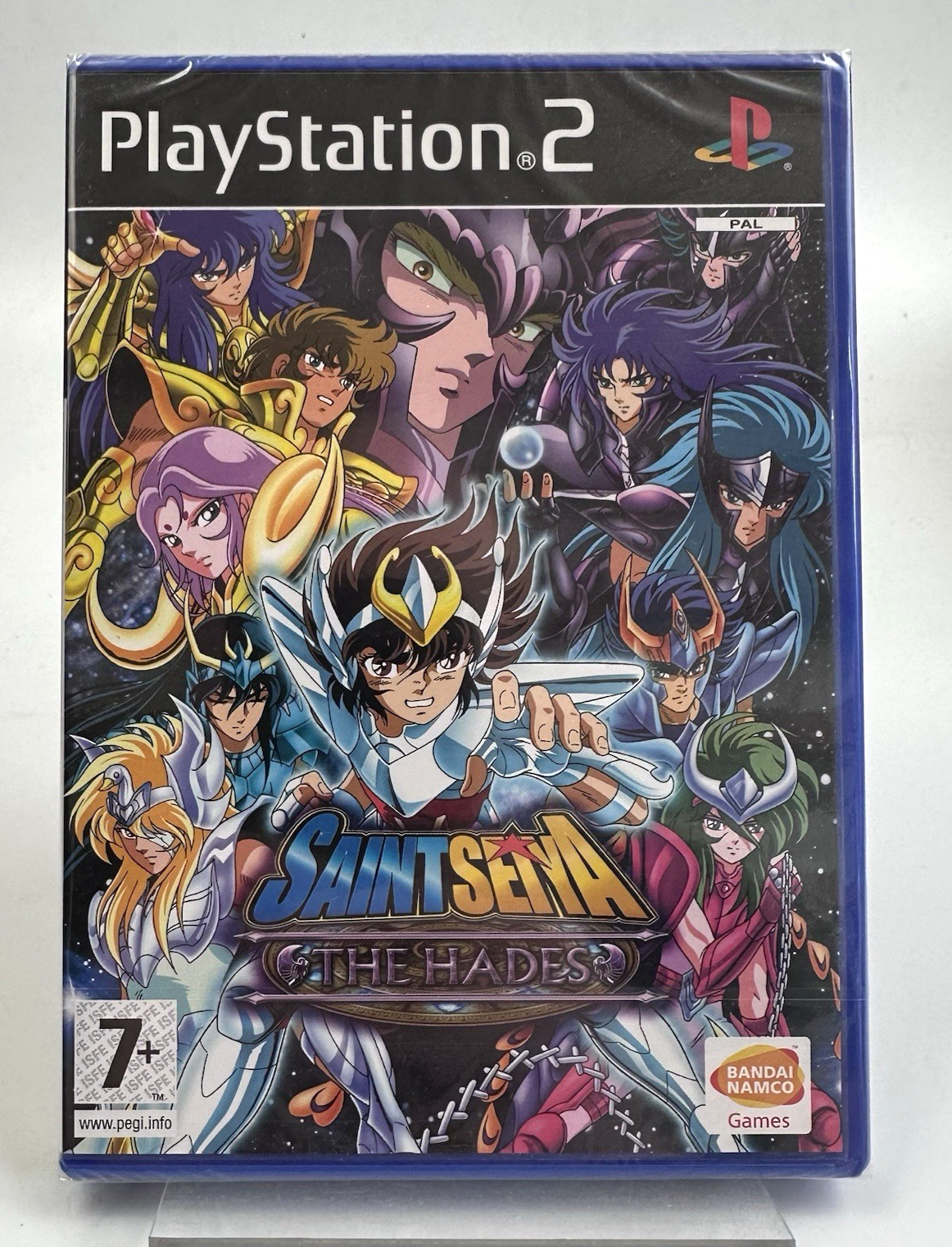 PS2 Saint Seiya The Hades, New And Sealed *Clear Tearstrip*