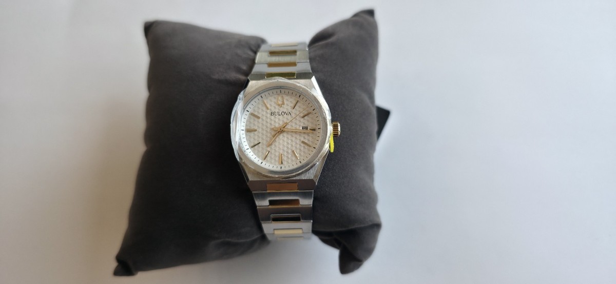 Bulova 98L323 Two Tone Stainless Steel Quartz Ladies Watch 