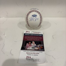 Garrett Cooper Marlins Autographed 2022 All Star Game Baseball Inscribed JSA COA