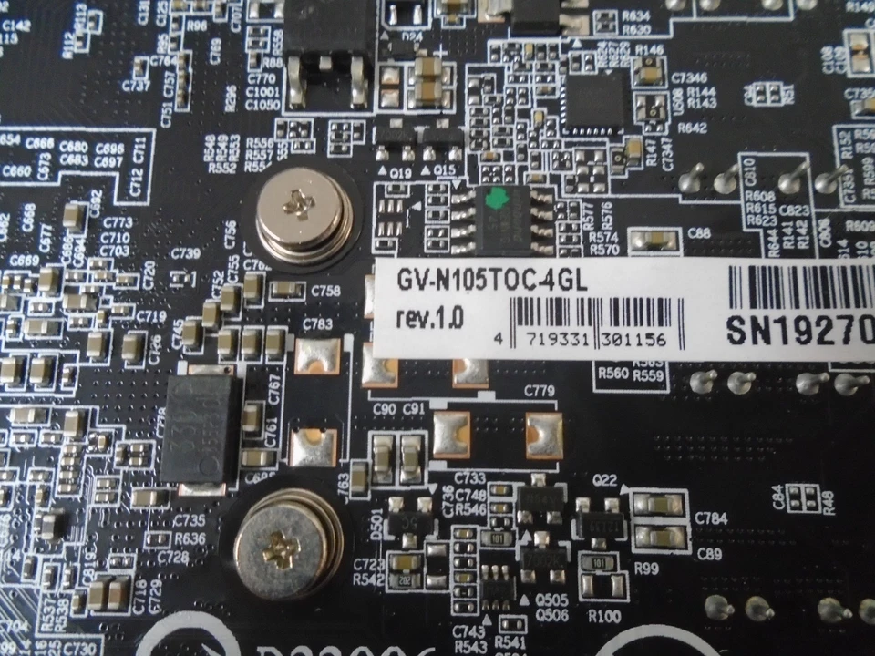 GIGABYTE GV-N105TOC-4GL NVIDIA GeForce GTX 1050 Ti - Image 2 of 2