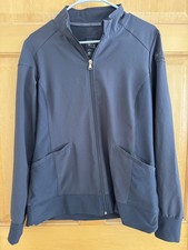 Cherokee Iflex Scrub Jacket Women s Small Pewter Dark Gray