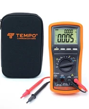 Tempo Communication 555000091 REV2 Digital Multimeter MM810 BNIB 13 Functions
