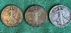 Walking Liberty Half Dollar 1941-P, 1941-D, 1941-S 90% Silver Coins