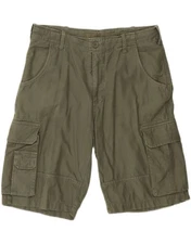 MIL-TEC Mens Cargo Shorts Medium W34 Khaki BR03