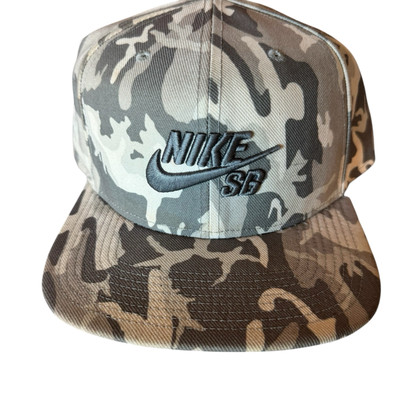 Camo Nike Sb Cap Snapback Nike SB Camo Snapback Hat Cap Green - Main Image