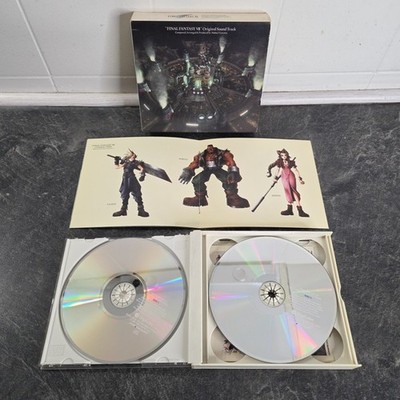 Final Fantasy 7 VII Soundtrack CD 1997 Japanische Version Squaresoft