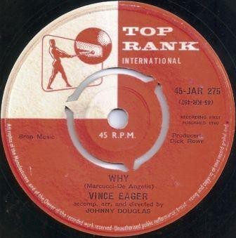 Vince Eager - Why (7'')