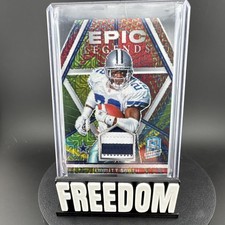 Panini Spectra 2024 Emmitt Smith Cowboys Epic Legends Prizm Patch ELM-ESH /25 