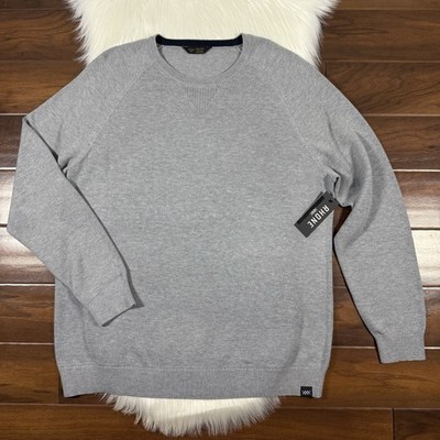 Rhone Men's Size XXL Heather Gray Dubliner Crewneck Knit Pullover Sweater