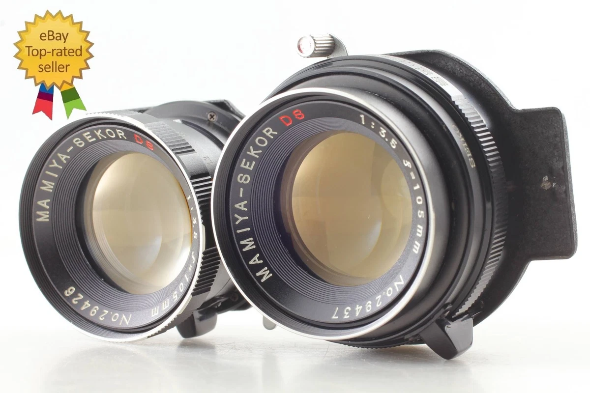 MINT** Mamiya Sekor DS 105mm F/3.5 Lens for C330 C220 From JAPAN