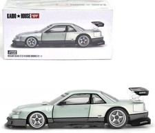 Kaido House x Mini GT 1:64 Nissan Silvia S13-R KAIDO WORKS V1 Green KHMG232