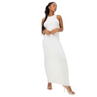 Jack Wills - Maxikleid FüR Damen, Kurzer Stehkragen, Jerseyware (GT37493)