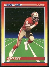 1990 Score #556 Jerry Rice