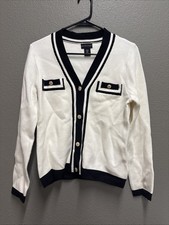 Adrienne Vittadini Small Cardigan Blouse Pre-owned