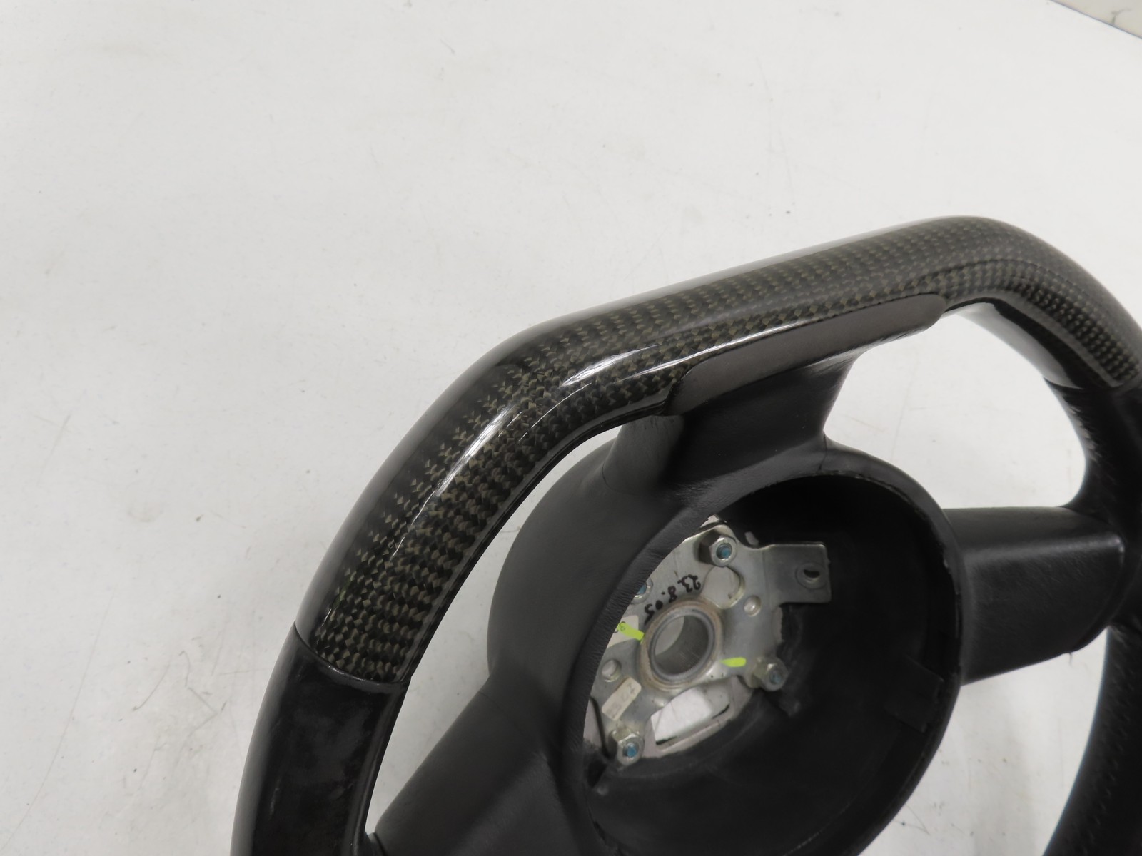 06 Lamborghini Gallardo #1310 Steering Wheel OEM 3-Spoke Carbon Fiber 400419091
