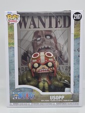Funko Special Edition Pop Usopp #2107 Wanted Poster One Piece Vinyl DAMAGED CASE