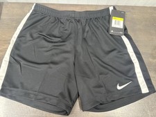 Nike Black / White Softball/Soccer Shorts Women's Small NEW WITH TAGS Dri Fit