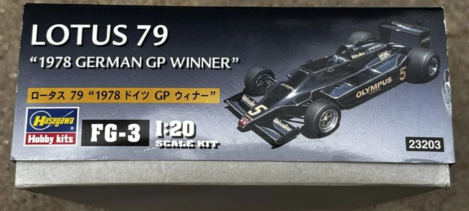 Lotus 79 F1 1978 Vincitore GP di Germania 1/20 Hasegawa 23203 - Prima edizion... - Immagine 2 di 3