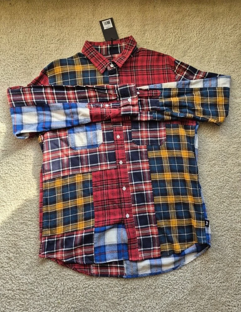 Las mejores ofertas en Camisas de manga larga Stussy Multicolor