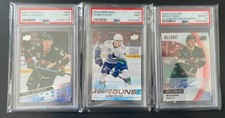 Kaprizov Hughes 2019/2020Upper Deck Young Guns 2023UD ALLURE Red Rainbow Faber