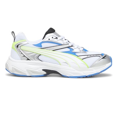 PUMA Morphic Lace Up  Mens Blue, Silver, White Sneakers Casual Shoes 39272401