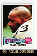 1975 Topps Ernie Holmes #328 Pittsburgh Steelers