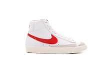 Nike Blazer Mid '77 VNTG White Habanero Red Sail CZ1055-101 Women s Size 7.5